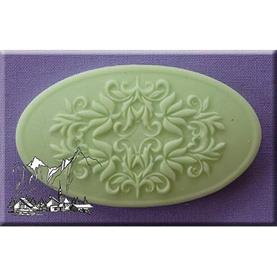 Silikonová formička ovál dekorativní Alphabet Moulds