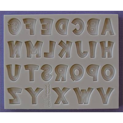 Silikonová forma abeceda styl párty Alphabet Moulds