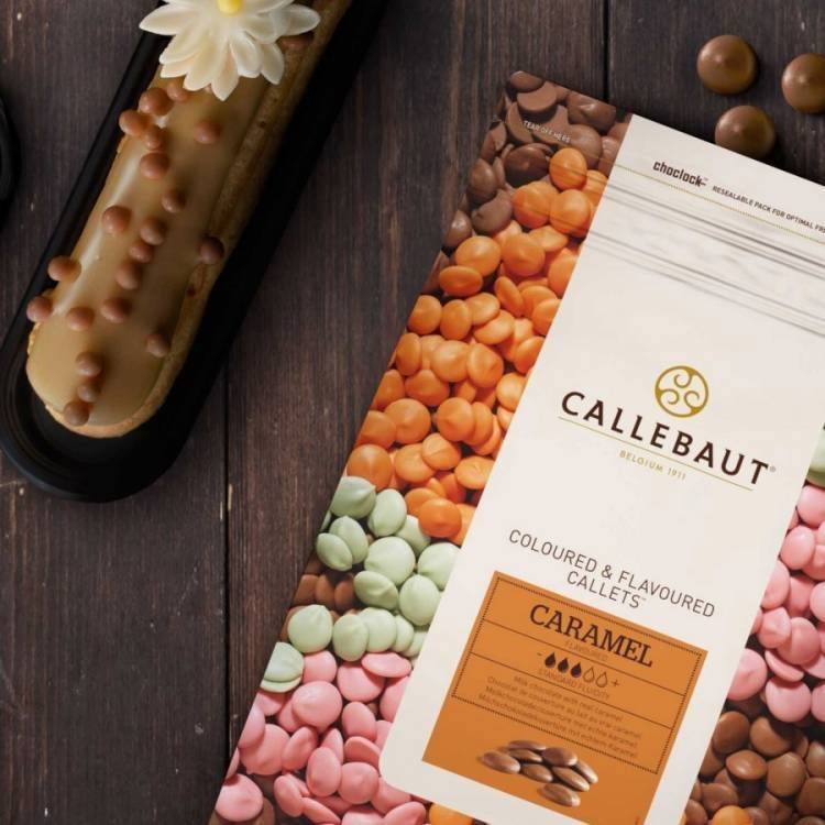 Callebaut Karamelová čokoláda (250 g) dortis