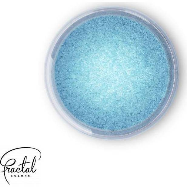 Dekorativní prachová perleťová barva Fractal - Frozen Blue (2,5 g) - dortis
