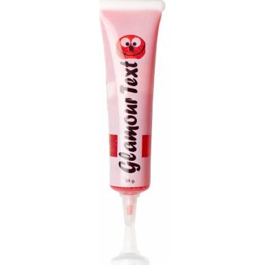 Jedlý gel na psaní 34g červený Tasty Me
