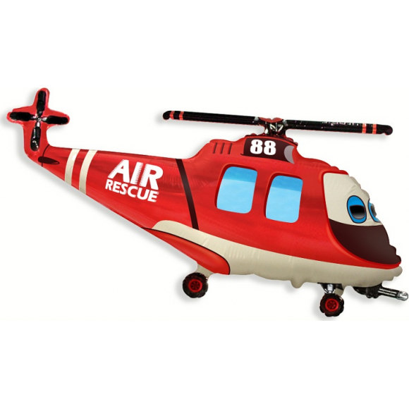 Levně Fóliový balének helikoptéra 60cm - Godan