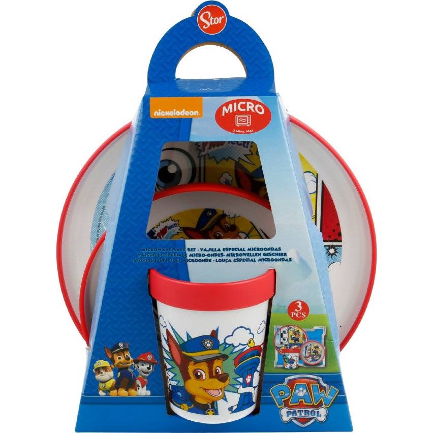 Dětská jídelní sada 3ks Paw Patrol STOR