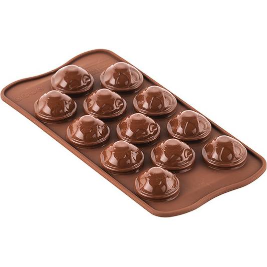 Forma na čokoládu lebky Silikomart