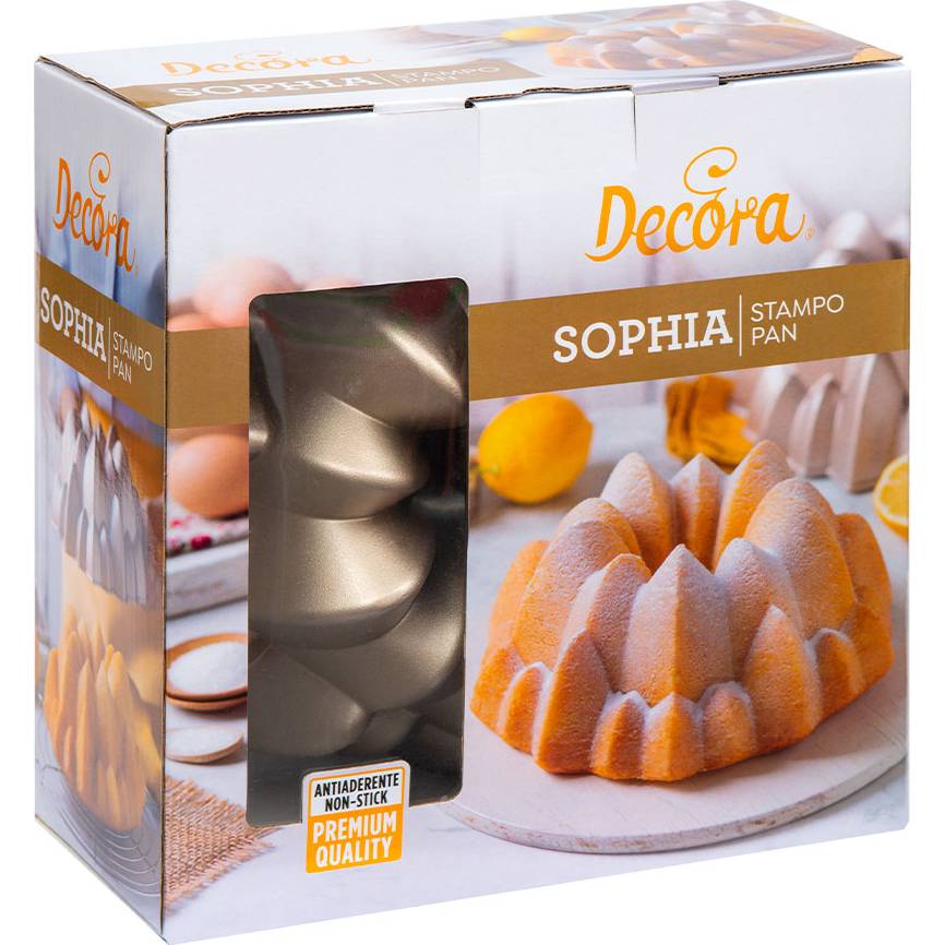 Forma na bábovku Sophia 24x10cm Decora