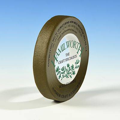 Floristická páska 12mm x 27m olivově zelená Hamilworth