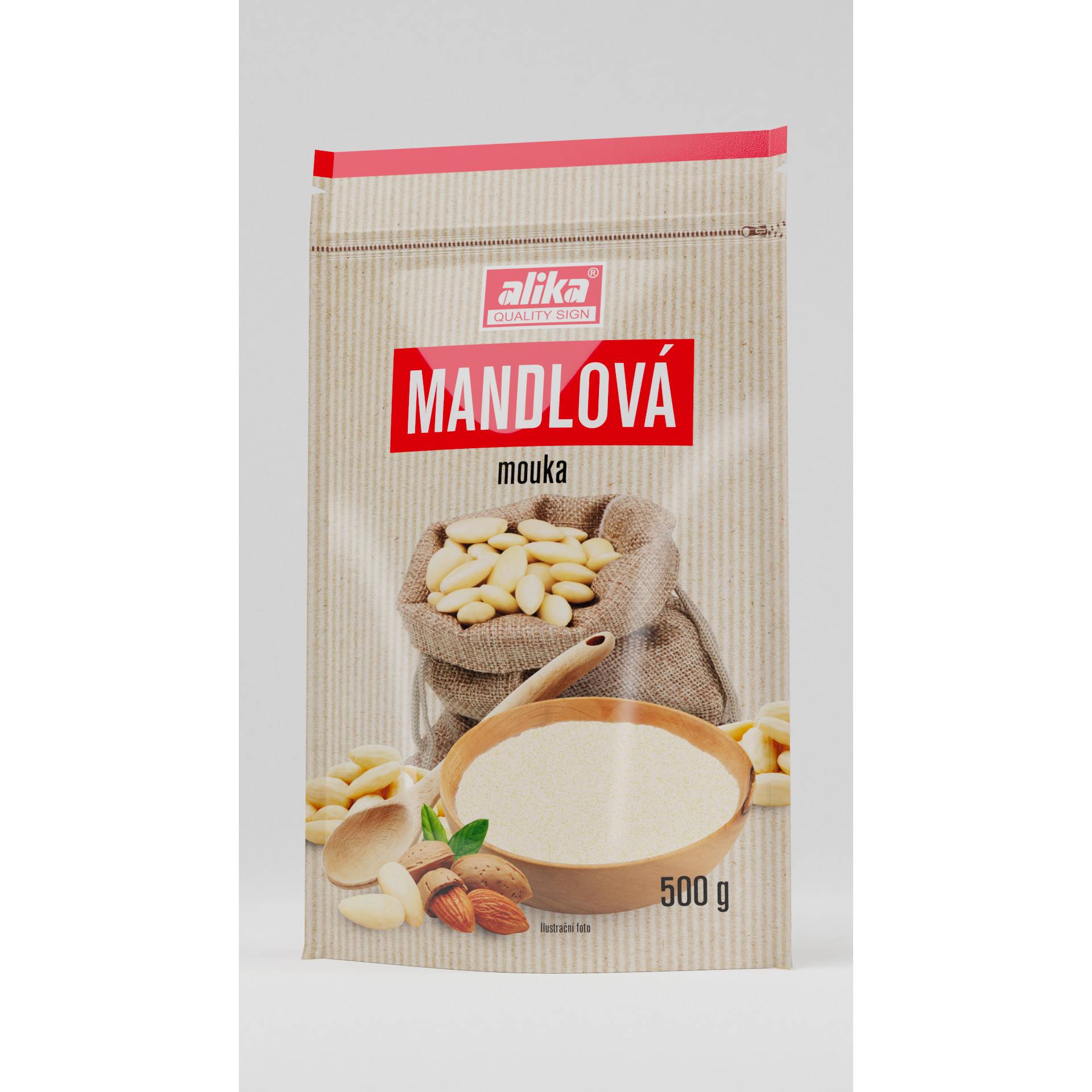 Mandlová mouka blanšírovaná 400 g Alika