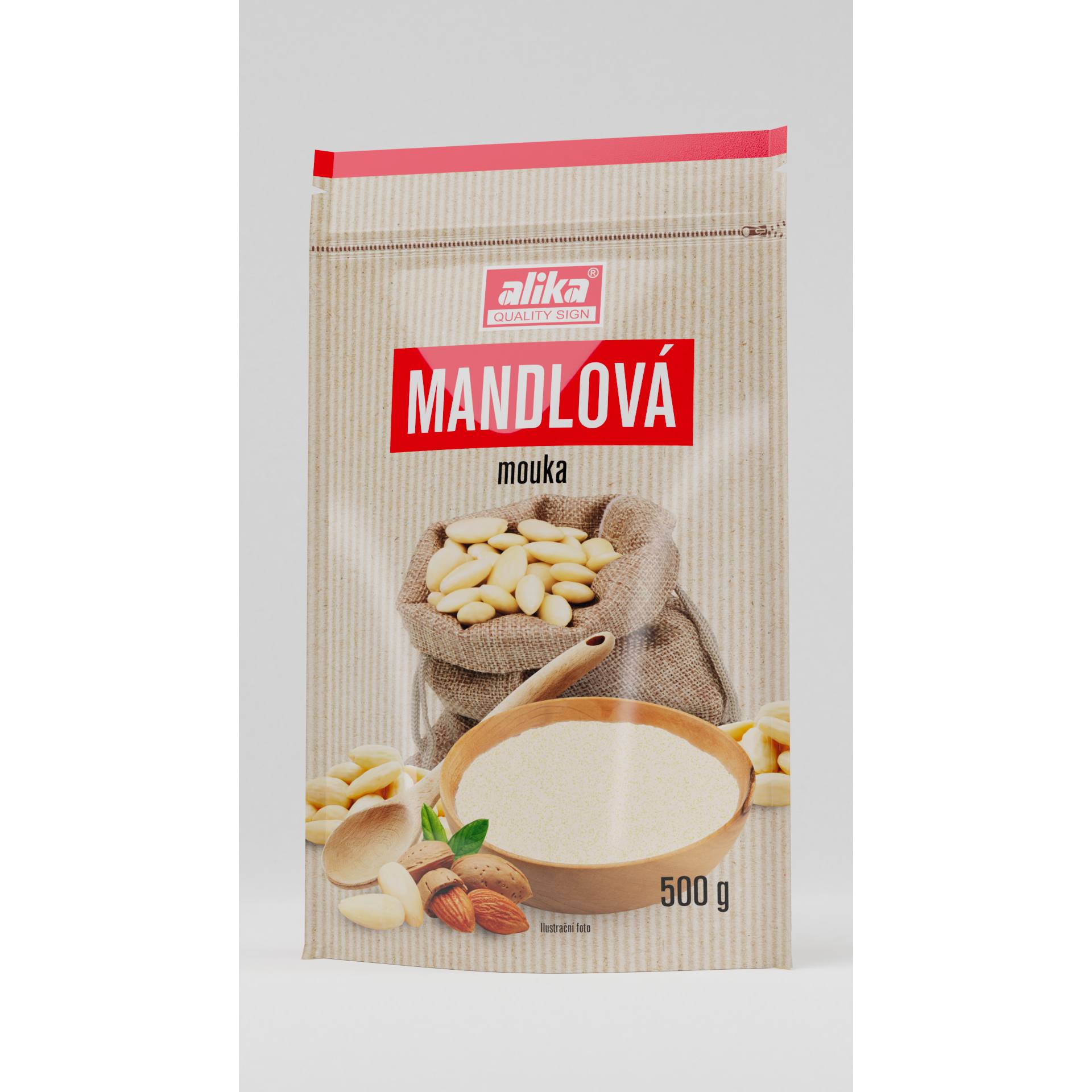 Mandlová mouka blanšírovaná 400 g - Alika