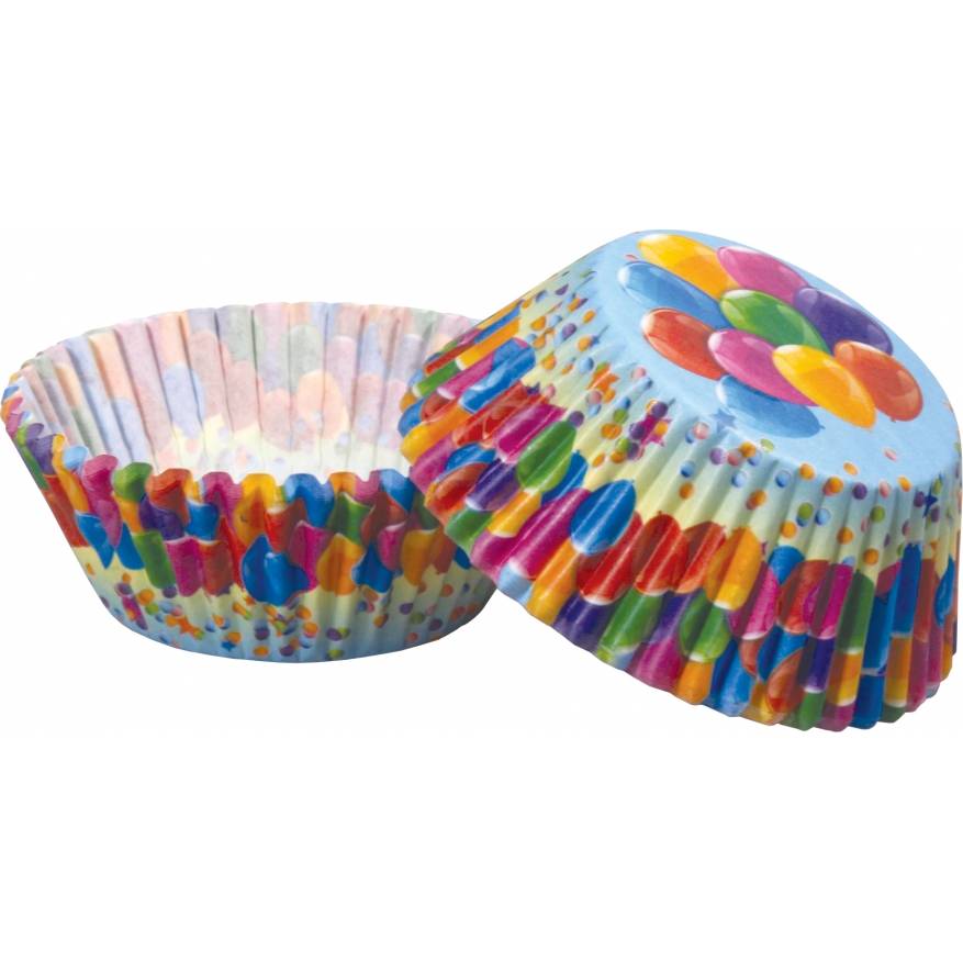 Košičky na muffiny balónky (50 ks) Alvarak