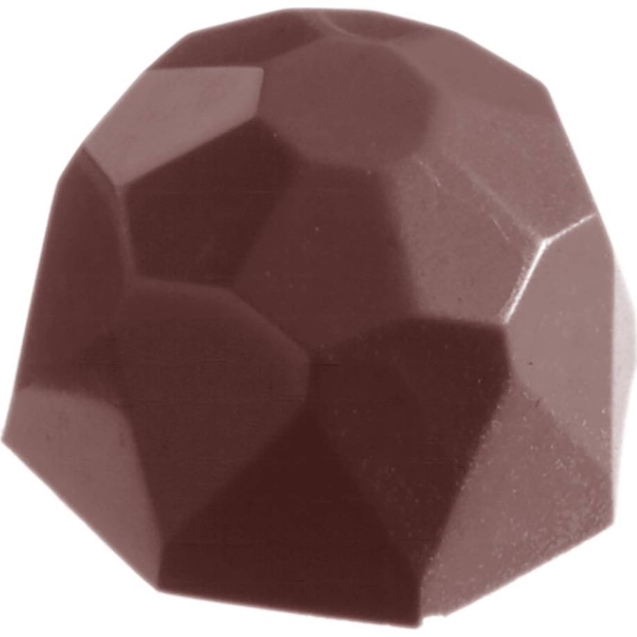 Levně Forma na pralinky malý diamant 28x28x18mm - CHOCOLATE WORLD