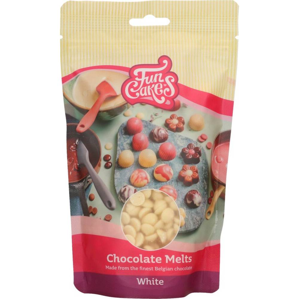 Bílá čokoláda pecky 350g 30% FunCakes