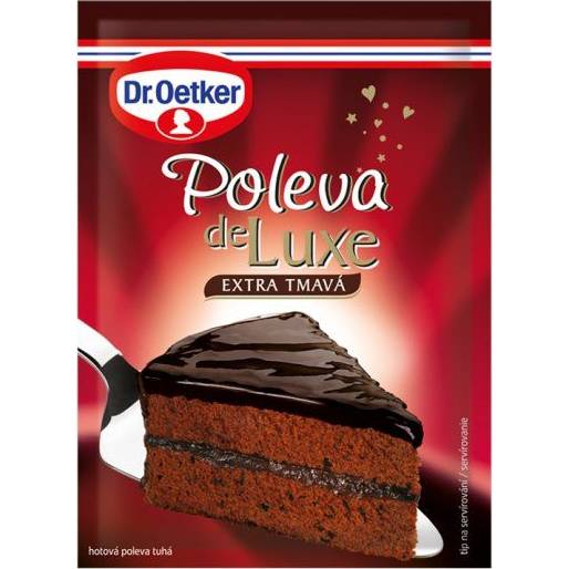 Dr. Oetker Poleva de Luxe extra tmavá (100 g) DO0048 dortis Dr. Oetker