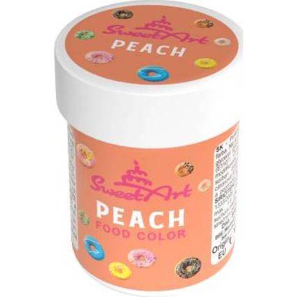 SweetArt gelová barva Peach (30 g) - dortis