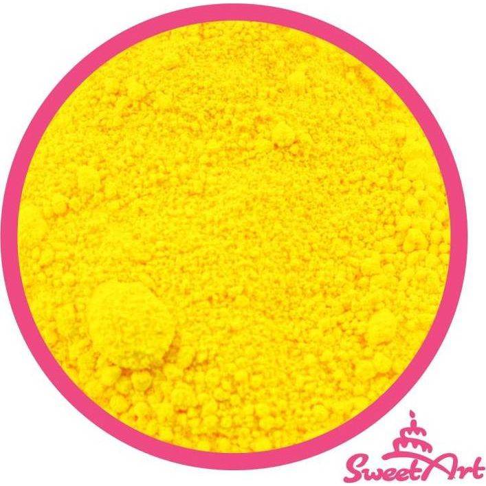 SweetArt jedlá prachová barva Lemon Yellow citronově žlutá (2,5 g) - dortis