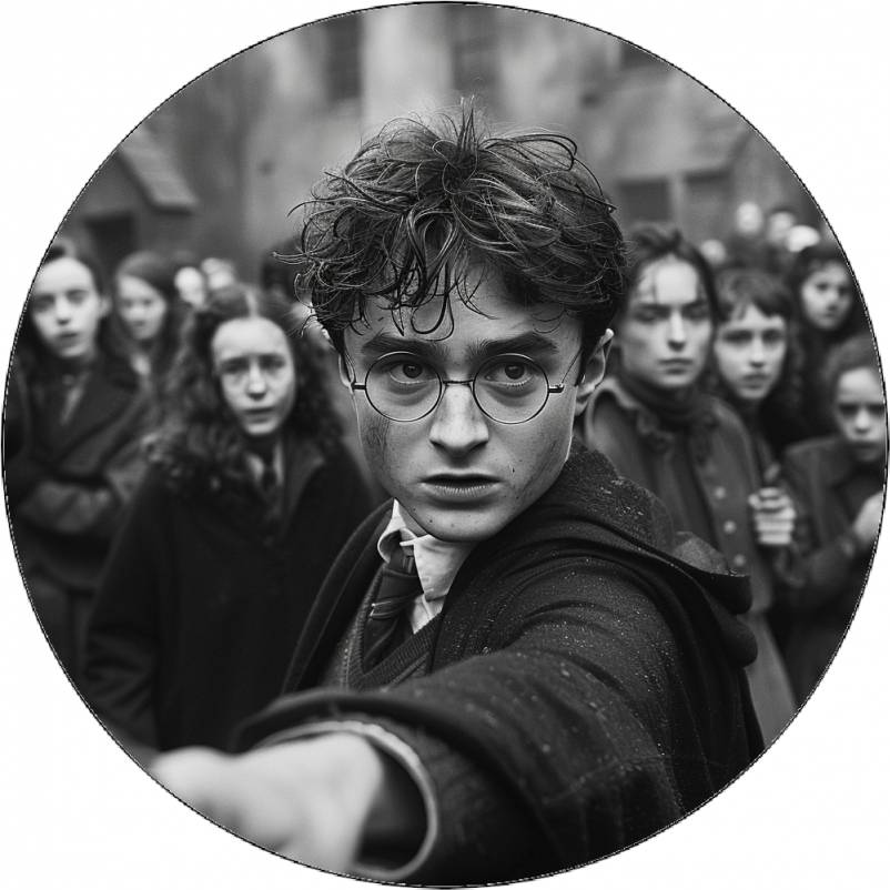 Jedlý papír Harry Potter v souboji 19,5 cm - Pictu Hap